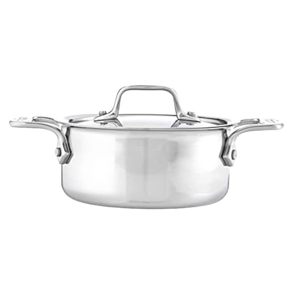 All Clad Other - All-Clad Stainless Steel 1/2 Quart Cocotte Saucepan W/ Lid 0.5 Qt New